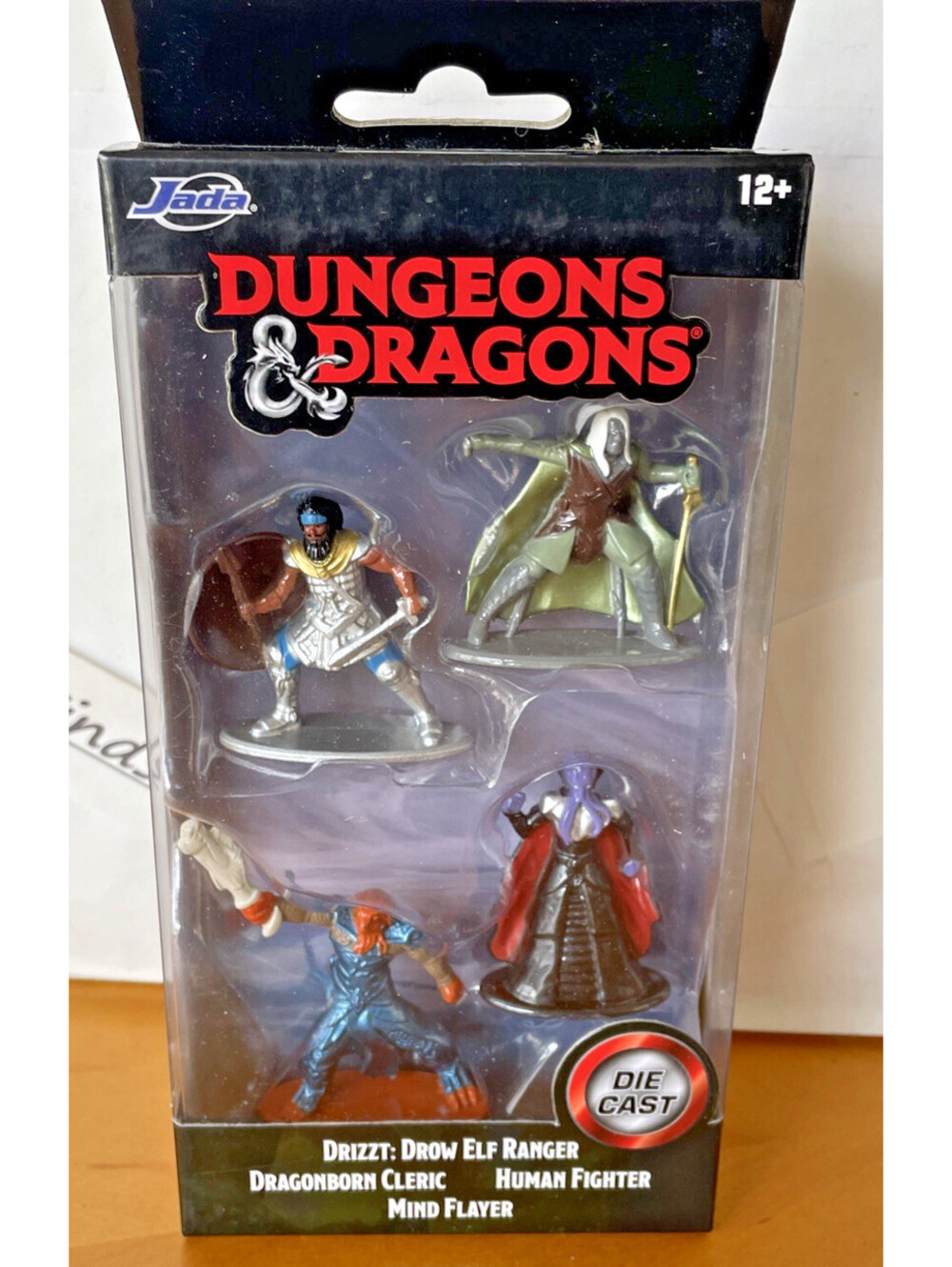New Jada Dungeons & Dragons Nanofigs Collectibles Toy Figures - Set of 4